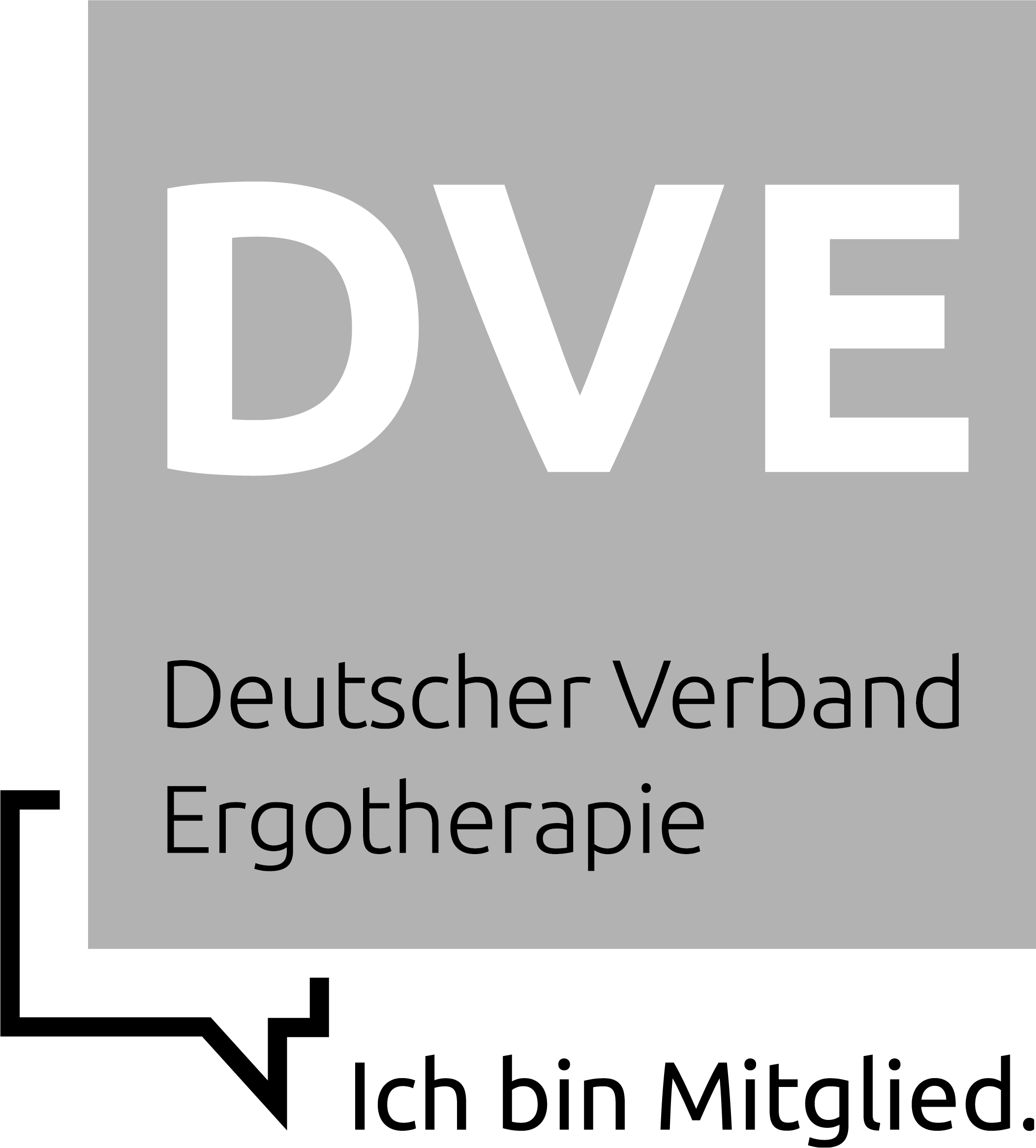 DVE - Deutscher Verband Ergotherapie Mitgliedslogo